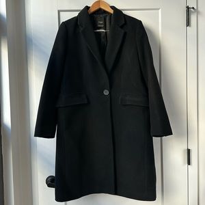 Mango Wool Blend Coat